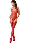 Passion BS051 Bodystocking Red | Angel Clothing