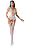 Passion BS057 Bodystocking White | Angel Clothing