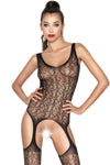 Passion BS043 Bodystocking Black | Angel Clothing