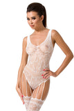 Passion BS051 Bodystocking White | Angel Clothing