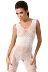 Passion BS052 Bodystocking White | Angel Clothing