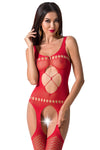 Passion BS057 Bodystocking Red | Angel Clothing