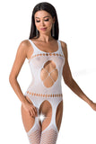 Passion BS057 Bodystocking White | Angel Clothing