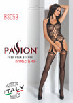 Passion Bodystocking BS059 Black | Angel Clothing