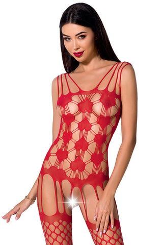 Passion Bodystocking BS067 Red | Angel Clothing