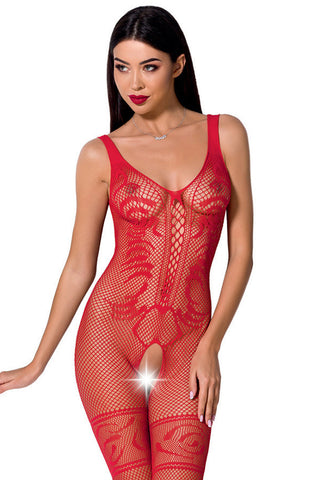 Passion Bodystocking BS069 Red | Angel Clothing