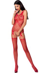 Passion Bodystocking BS070 Red | Angel Clothing