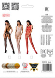 Passion Bodystocking BS070 Red | Angel Clothing