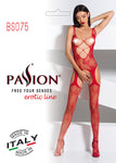 Passion Bodystocking BS075 Red | Angel Clothing