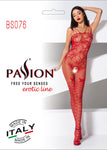 Passion Bodystocking BS076 Red | Angel Clothing