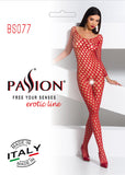 Passion Bodystocking BS077 Red | Angel Clothing