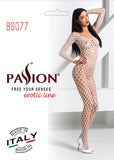 Passion Bodystocking BS077 White | Angel Clothing