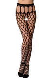 Passion Lingerie S021 Stockings Black | Angel Clothing