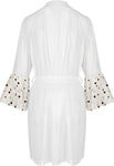 Passion Lovelia Penignoir Dressing Gown White | Angel Clothing