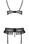 Passion Lovelia Lingerie Set Black | Angel Clothing