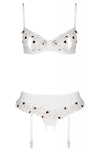 Passion Lovelia Lingerie Set White | Angel Clothing