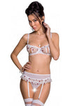 Passion Lovelia Lingerie Set White | Angel Clothing