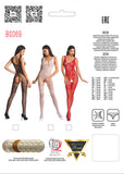 Passion Bodystocking BS069 White | Angel Clothing