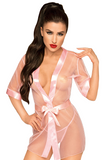 Penthouse Midnight Mirage Pink Kimono | Angel Clothing