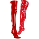 Pleaser COURTLY 3012 Boots Red