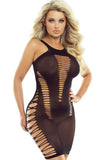 Provocative Dress Black PR1538 | Angel Clothing