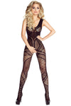 Provocative Black Bodystocking 4692 | Angel Clothing