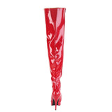 Pleaser SEDUCE 3010 Boots Red | Angel Clothing