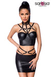 Saresia Wetlook Set with Skirt | Angel Clothing