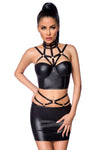 Saresia Wetlook Set with Skirt | Angel Clothing