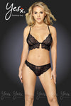 YesX Black Lingerie Set 234 | Angel Clothing