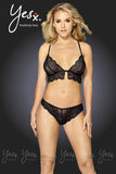 YesX Black Lingerie Set 234 | Angel Clothing