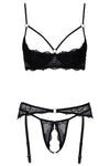 Cottelli Lingerie Shelf Bra Set | Angel Clothing