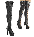 Pleaser DELIGHT-3025ML Boots | Angel Clothing