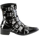 DemoniaCult WARLOCK 70 Patent Boots | Angel Clothing