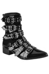 DemoniaCult WARLOCK 70 Patent Boots | Angel Clothing