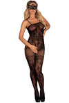 Livia Corsetti Carissm Bodystocking Black | Angel Clothing