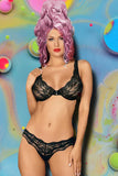 Obsessive Luvae Bra and Thong Set | Angel Clothing