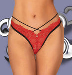 Obsessive Mettia Thong | Angel Clothing