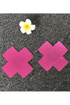 Pink Cross Pasties | Angel Clothing