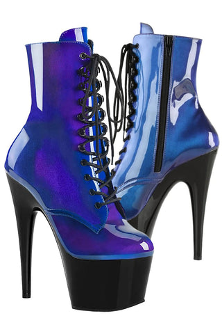 Pleaser ADORE 1020SHG Blue Purple Boots