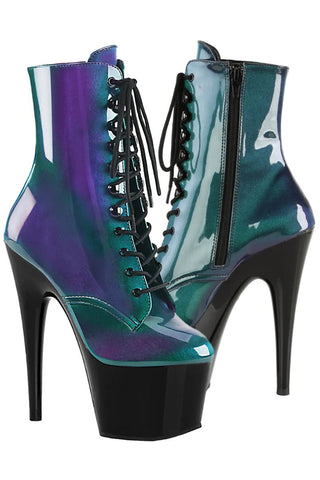 Pleaser ADORE-1020SHG Purple-Green / Black