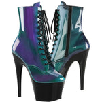 Pleaser ADORE-1020SHG Purple-Green / Black