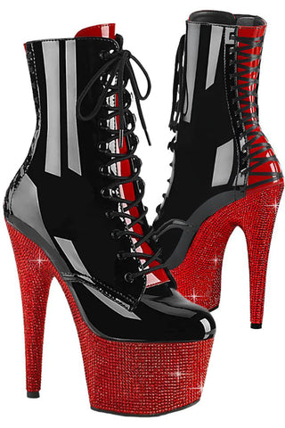 Pleaser Bejeweled 1020FH-7 Ankle Boots | Angel Clothing