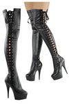 Pleaser DELIGHT-3050 Boots | Angel Clothing