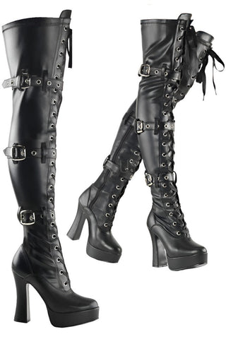 Pleaser ELECTRA-3028 Boots | Angel Clothing