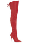 Pleaser LEGEND 8899 Boots Red | Angel Clothing