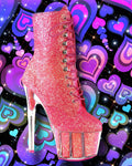 Pleaser Pink ADORE 1020G Boots | Angel Clothing