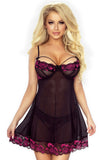 Provocative Regard Prive Babydoll Set | Angel Clothing