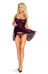 Provocative Regard Prive Babydoll Set | Angel Clothing